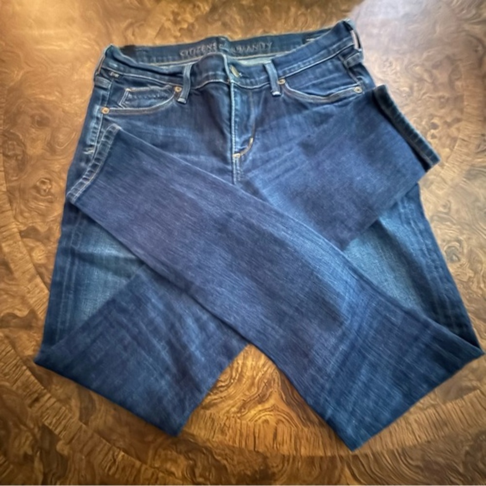 Citizens of Humanity NWOT Avedon Low Rise Skinny Leg Blue Jeans Sz 27